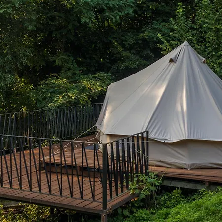 Aura Camp - Glamping, Jezioro, Sauna, Supy *