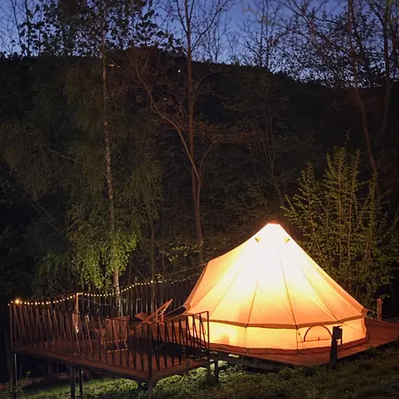 Aura Camp - Glamping, Jezioro, Sauna, Supy Campingplads Międzybrodzie Bialskie