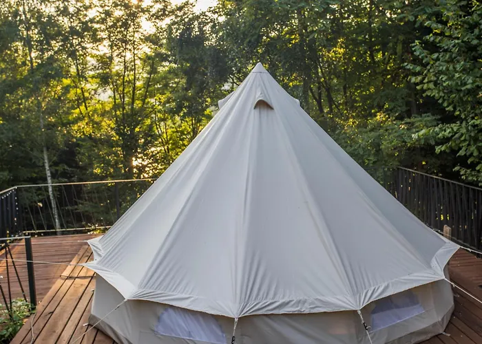 Aura Camp - Glamping, Jezioro, Sauna, Supy *