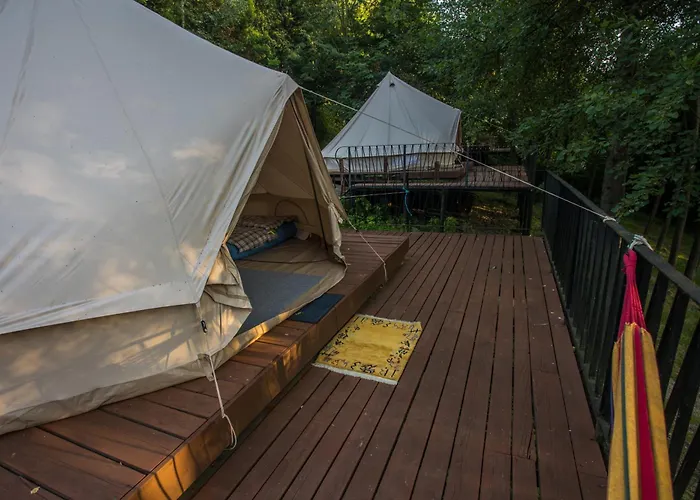 Campismo de Luxo Aura Camp - Glamping, Jezioro, Sauna, Supy