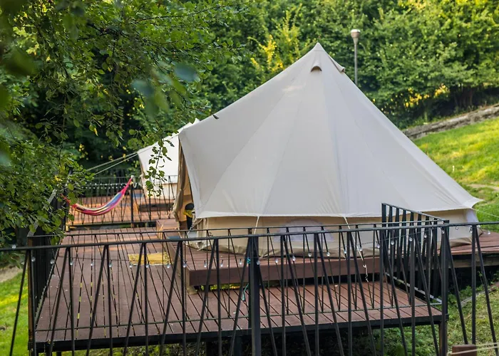 Campismo de Luxo Aura Camp - Glamping, Jezioro, Sauna, Supy