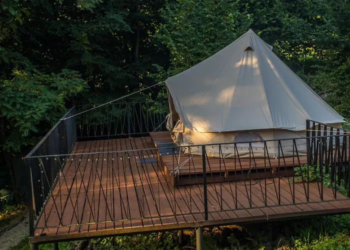 Aura Camp - Glamping, Jezioro, Sauna, Supy