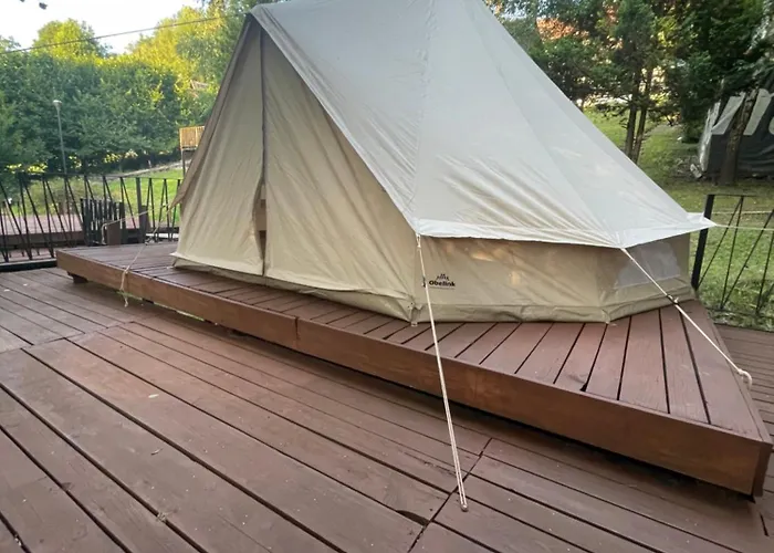 Campismo de Luxo Aura Camp - Glamping, Jezioro, Sauna, Supy *