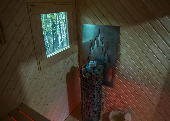 Aura Camp - Glamping, Jezioro, Sauna, Supy *